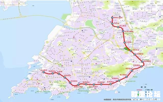 青岛这几条地铁线路通车时间确定--即墨经济,即