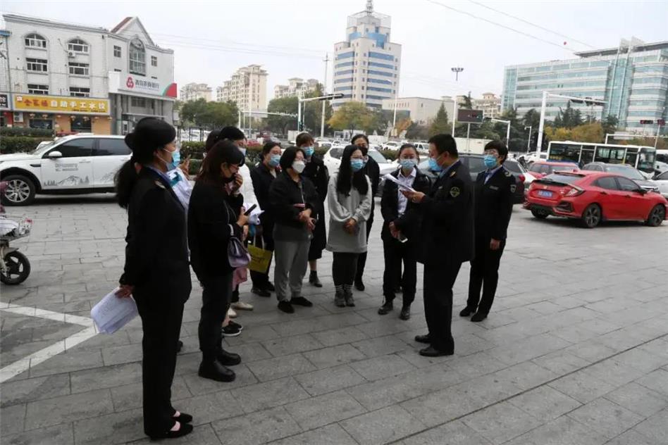 即墨区市场监督管理局开展疫情防控应急演练