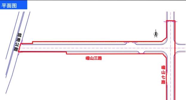 即墨两条道路拟建设